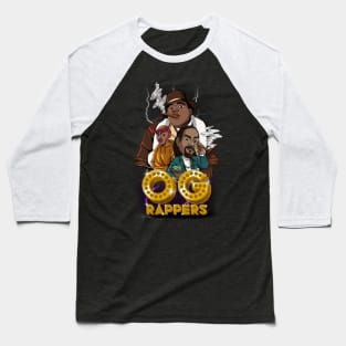 OG Rapper Illustration T-shirt Baseball T-Shirt